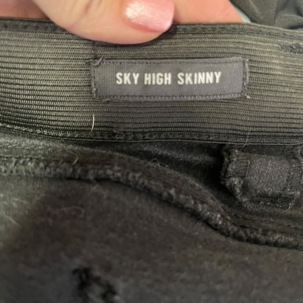 TORRID‎ size 24 reg Sky High Skinny Stretch High-Rise Jeans - Picture 13 of 13